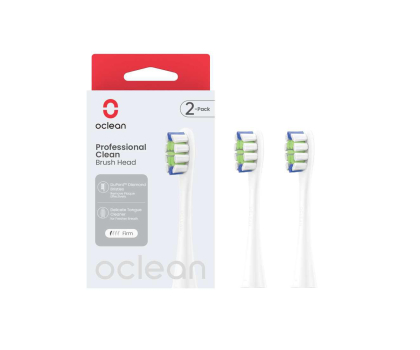 Końcówka do szczoteczek Oclean Końcówki Professional Clean P1C1 W02 biały 2 szt.